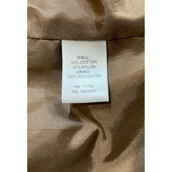 Cherokee Womens Size Large Lined Iridescent Brown/Green Full Zip Hooded Jacket - Picture 9 of 11